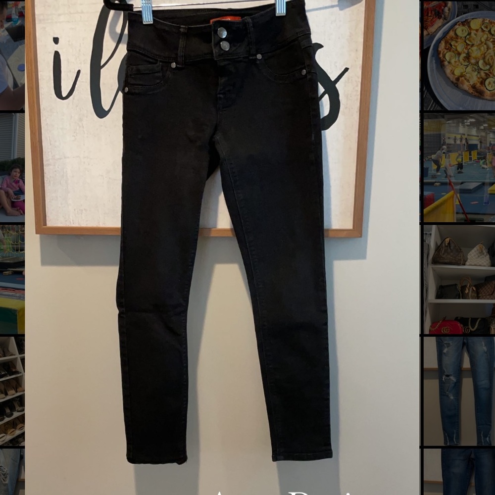 Astor black jeggings